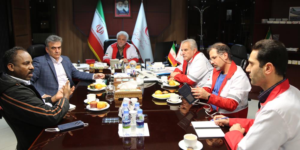 نشست مدیرعامل سازمان تدارکات پزشکی با هیئت آفریقایی در حوزه دارو و تجهیزات پزشکی